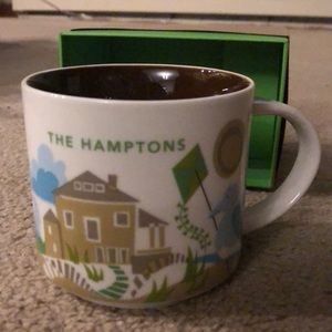 NIB retired Starbucks You Are Here Hamptons mug